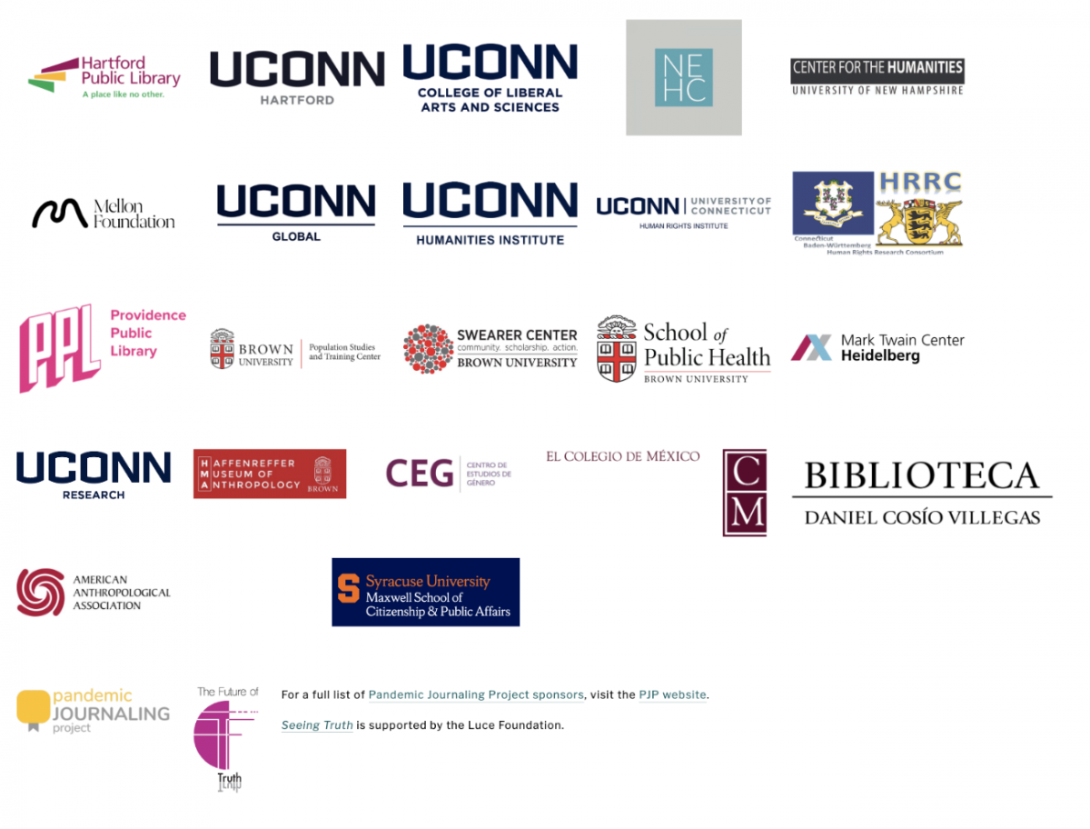 Exhibition sponsors and host institutions.
